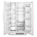 Whirlpool 25.1 Cu. Ft. Side-by-Side Refrigerator White from Kings Outlet