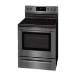 Frigidaire 5.3 Cu. Ft. Self-Cleaning Freestanding Electric Range Black Stainless Steel from Kings Outlet