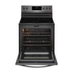 Frigidaire 5.3 Cu. Ft. Self-Cleaning Freestanding Electric Range Black Stainless Steel from Kings Outlet