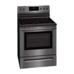Frigidaire 5.3 Cu. Ft. Self-Cleaning Freestanding Electric Range Black Stainless Steel from Kings Outlet