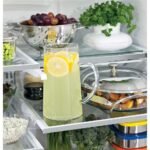 GE Profile 22.1 Cu. Ft. French Door Counter-Depth Refrigerator Hands-Free AutoFill Black Stainless Steel from Kings Outlet