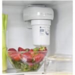 GE 18.6 Cu. Ft. French Door Counter-Depth Refrigerator Internal Water Dispenser High Gloss White from Kings Outlet