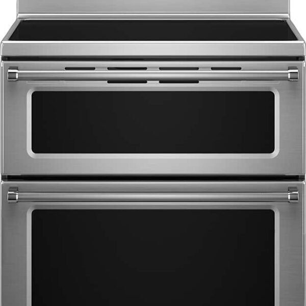 KitchenAid 6.7 Cu. Ft. Self-Cleaning Freestanding Double Oven Electric Convection Range Stainless Steel from Kings Outlet