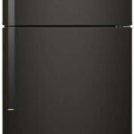 Whirlpool 21.3 Cu. Ft. Top-Freezer Refrigerator Black Stainless Steel from Kings Outlet