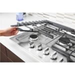 Whirlpool 30" Gas Cooktop Stainless Steel from Kings Outlet