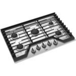 Whirlpool 30" Gas Cooktop Stainless Steel from Kings Outlet