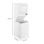 Whirlpool 1.6 Cu. Ft. Top Load Washer 3.4 Cu. Ft. Electric Dryer Smooth Wave from Kings Outlet