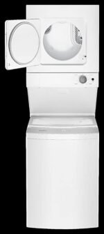 Whirlpool 1.6 Cu. Ft. Top Load Washer 3.4 Cu. Ft. Electric Dryer Smooth Wave from Kings Outlet