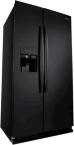 Amana 21.4 Cu. Ft. Side-by-Side Refrigerator Black from Kings Outlet