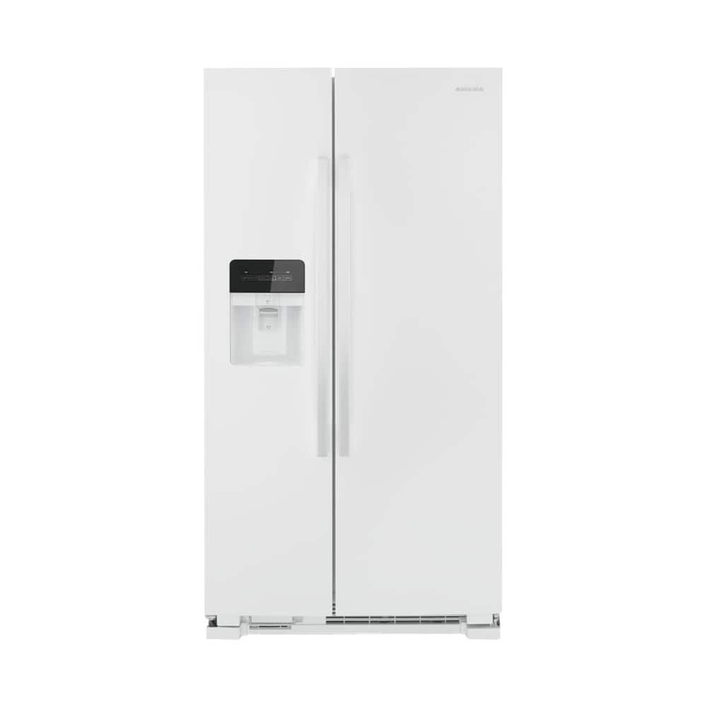 Amana 21.4 Cu. Ft. Side-by-Side Refrigerator White from Kings Outlet