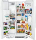 Amana 21.4 Cu. Ft. Side-by-Side Refrigerator White from Kings Outlet