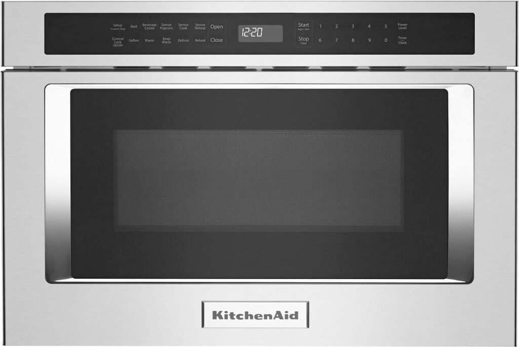 KitchenAid 24" 1.2 Cu. Ft. Built-In Microwave Drawer Stainless Steel from Kings Outlet