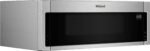 Whirlpool 1.1 Cu. Ft. Low Profile Over-the-Range Microwave Hood Combination Hidden Control Panel Stainless from Kings Outlet