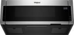 Whirlpool 1.1 Cu. Ft. Low Profile Over-the-Range Microwave Hood Combination Hidden Control Panel Stainless from Kings Outlet