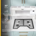 Whirlpool 1.1 Cu. Ft. Low Profile Over-the-Range Microwave Hood Combination White from Kings Outlet
