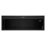 Whirlpool 1.1 Cu. Ft. Low Profile Over-the-Range Microwave Hood Combination Black from Kings Outlet