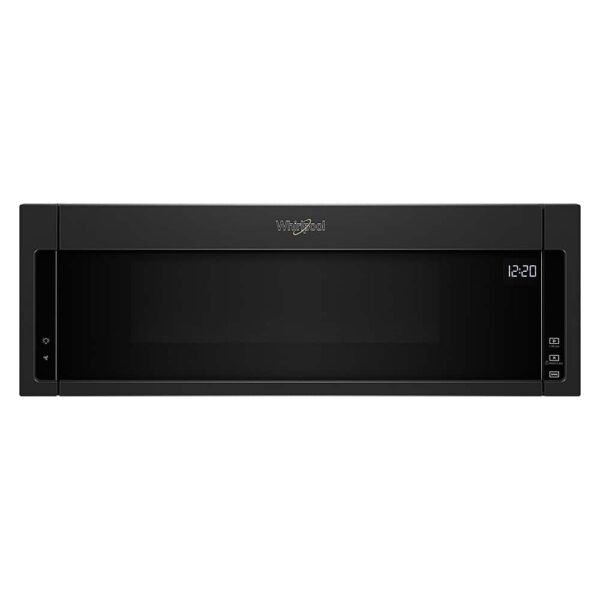 Whirlpool 1.1 Cu. Ft. Low Profile Over-the-Range Microwave Hood Combination Black from Kings Outlet