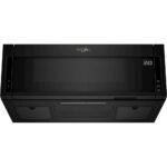 Whirlpool 1.1 Cu. Ft. Low Profile Over-the-Range Microwave Hood Combination Black from Kings Outlet