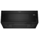 Whirlpool 1.1 Cu. Ft. Low Profile Over-the-Range Microwave Hood Combination Black from Kings Outlet