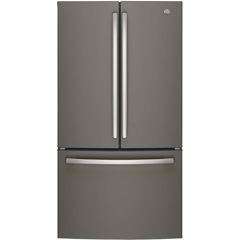 GE 27.0 Cu. Ft. French Door Refrigerator Internal Water Dispenser Slate from Kings Outlet