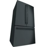 GE 27.0 Cu. Ft. French Door Refrigerator Internal Water Dispenser High Gloss Black from Kings Outlet