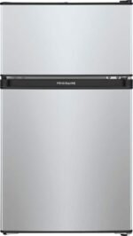 Frigidaire 3.1 Cu. Ft. Mini Fridge Built-In Freezer Silver from Kings Outlet