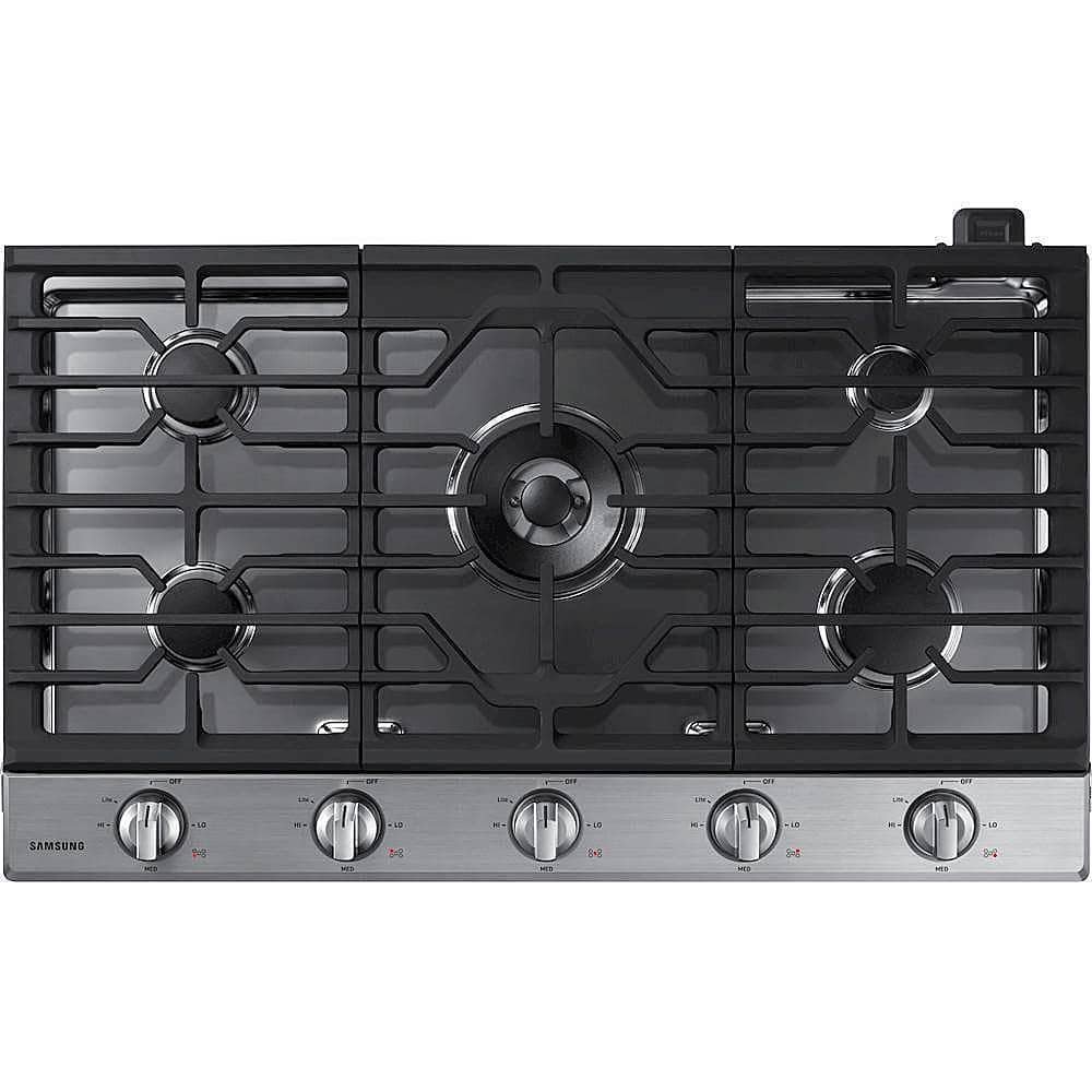 Samsung 36" Built-In Gas Cooktop WiFi Stainless Steel from Kings Outlet