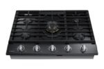 Samsung 36" Built-In Gas Cooktop WiFi Dual Power Brass Burner Black Stainless Steel from Kings Outlet