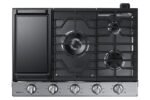 Samsung 30" Built-In Gas Cooktop WiFi Stainless Steel from Kings Outlet