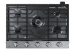 Samsung 30" Built-In Gas Cooktop WiFi Stainless Steel from Kings Outlet