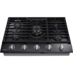 Samsung 30" Built-In Gas Cooktop WiFi Dual Power Brass Burner Black Stainless Steel from Kings Outlet