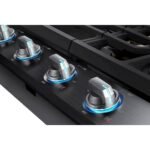 Samsung 30" Built-In Gas Cooktop WiFi Dual Power Brass Burner Black Stainless Steel from Kings Outlet