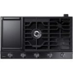 Samsung 30" Built-In Gas Cooktop WiFi Black Stainless Steel from Kings Outlet