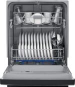 Frigidaire 24" Front Control Built-In Dishwasher 3-Cycles 55 dBA Stainless Steel from Kings Outlet