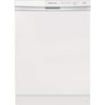 Frigidaire 24" Front Control Built-In Dishwasher PowerPlus Cycle 60 dBA White from Kings Outlet