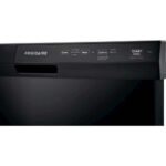 Frigidaire 24" Front Control Built-In Dishwasher 3-Cycles 60 dBA Black from Kings Outlet
