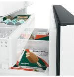 Café 23.1 Cu. Ft. French Door Counter-Depth Smart Refrigerator Internal Water Dispenser Matte White from Kings Outlet