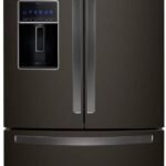Whirlpool 27 Cu. Ft. French Door Refrigerator Platter Pocket Black Stainless Steel from Kings Outlet
