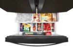 Whirlpool 27 Cu. Ft. French Door Refrigerator Platter Pocket Black Stainless Steel from Kings Outlet