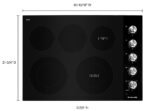 KitchenAid 30" Built-In Electric Cooktop Black from Kings Outlet