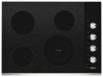 Whirlpool 30" Built-In Electric Cooktop Stainless Steel from Kings Outlet