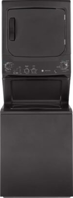 GE 3.8 Cu. Ft. Top Load Washer 5.9 Cu. Ft. Electric Dryer Laundry Center from Kings Outlet