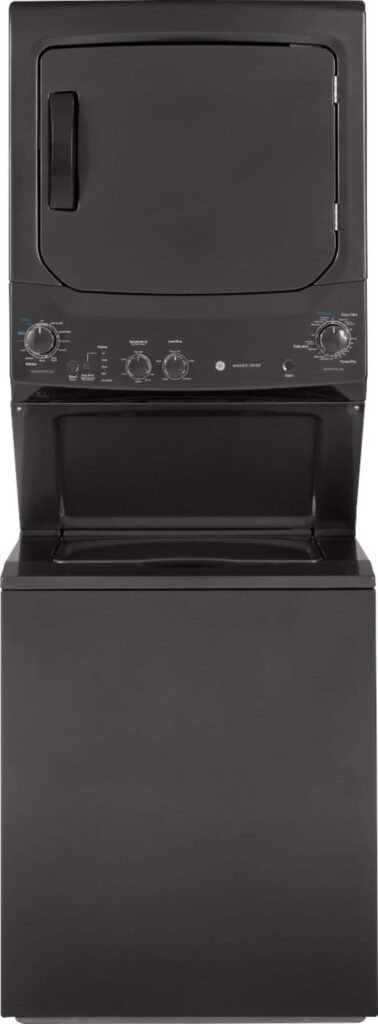 GE 3.8 Cu. Ft. Top Load Washer 5.9 Cu. Ft. Electric Dryer Laundry Center from Kings Outlet