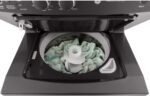 GE 3.8 Cu. Ft. Top Load Washer 5.9 Cu. Ft. Electric Dryer Laundry Center from Kings Outlet