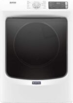 Maytag 7.3 Cu. Ft. Stackable Electric Dryer Steam Extra Power Button White from Kings Outlet