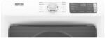 Maytag 7.3 Cu. Ft. Stackable Electric Dryer Steam Extra Power Button White from Kings Outlet