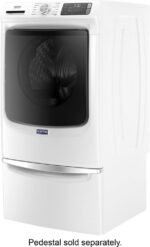 Maytag 4.8 Cu. Ft. High Efficiency Stackable Front Load Washer Steam Fresh Hold White from Kings Outlet