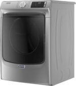 Maytag 7.3 Cu. Ft. Stackable Electric Dryer Steam Extra Power Button Metallic Slate from Kings Outlet
