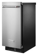 KitchenAid 15" 22.8-Lb. Freestanding Icemaker Stainless Steel from Kings Outlet
