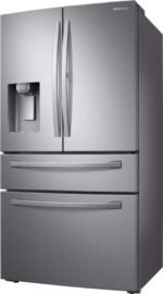 Samsung 28 Cu. Ft. 4-Door French Door Smart Refrigerator FlexZone Drawer Stainless Steel from Kings Outlet